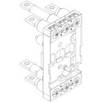Контактор (Legrand) Втычное/выдвижное основание для крепления на монтажной панели с задним присоединением плоскими зажимами