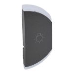 Legrand MyHome SCS Графит Лицевая панель 1М 'освещение' правая