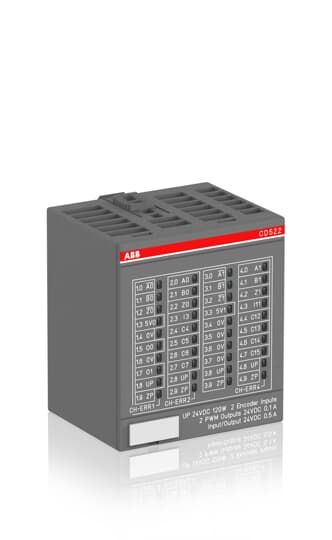 ABB Модуль В/В, S500, 2xЭнкодера, 2хШИМ вых., CD522