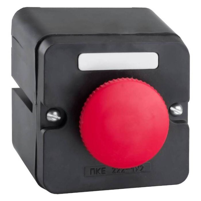 КЭАЗ Пост кнопочный ПКЕ 222-1-У2-IP54 (красный гриб) (2НО)