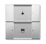 ABB KNX Нержавеющая сталь Сенсор 2/4-кл. многофункциональный ABB KNX Нержавеющая сталь Сенсор 2/4-кл. многофункциональный