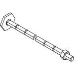 ABB Шток пластиковый KA-8046 включая крепежную гайку