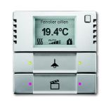 ABB 6128/28-866-500 Терморегулятор KNX с дисплеем и сенсором, 2/4-клавишный, нержавеющая сталь ABB 6128/28-866-500 Терморегулятор KNX с дисплеем и сенсором, 2/4-клавишный, нержавеющая сталь