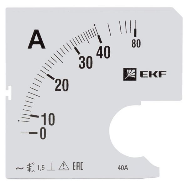 EKF PROxima Шкала сменная для A961 40/5А-1,5