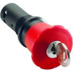 ABB CE4K1-10R-11 Кнопка аварийной остановки с ключом 1НО1НЗ ABB CE4K1-10R-11 Кнопка аварийной остановки с ключом 1НО1НЗ