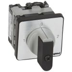 Legrand Переключатель на 2 направления с положением ''0'', 90° PR 12 1П 2 контакта крепление на дверце