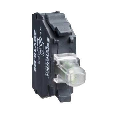 SE XB5 Блок световой сигнализации зеленый 24-120В пер./пост. тока, 50/60Hz