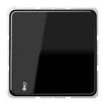 JUNG KNX-регулятор с шинным сопряжением без ручки для установки температуры черный