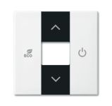 ABB Basic 55 Альпийский белый Накладка терморегулятора free@home ABB Basic 55 Альпийский белый Накладка терморегулятора free@home