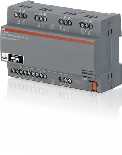 ABB SA-M-8.8.1 Релейный активатор/бинарный вход, 8-канальный, 6А