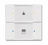 ABB KNX Альпийский белый Сенсор 2/4-кл. многофункциональный ABB KNX Альпийский белый Сенсор 2/4-кл. многофункциональный