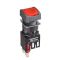 SE Кнопка 16мм, с возвратом, красная (XB6CA45B)