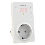 RBUZ Реле напряжения в розетку 16А 3000ВА с красн.свет.индик