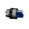 SE Головка переключателя синяя ZB5AD506