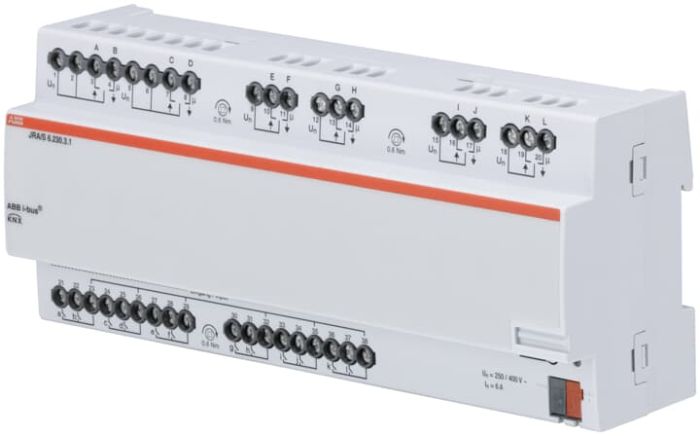 ABB JRA/S 6.230.3.1 Активатор жалюзи 6-и канальный + 12 бинарных входов