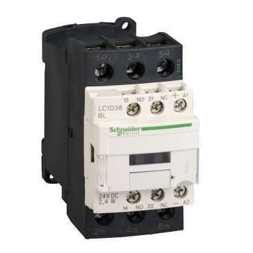 SE Contactors D Контактор 3Р 38А, НО+НЗ, 240В 50/60Гц зажим под винт