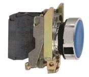 SE XB4 Кнопка с возвратом синяя 22мм