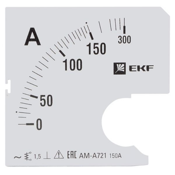 EKF PROxima Шкала сменная для A721 150/5А-1,5