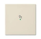 ABB Basic 55 Слоновая кость Клавиша одинарная free@home, светорегулятор ABB Basic 55 Слоновая кость Клавиша одинарная free@home, светорегулятор