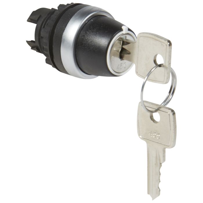Legrand Osmoz Переключатель с ключом № 455 для комплектации без подсветки IP 66 3 положения с фиксацией 90°