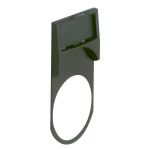 Legrand Osmoz Рамка узкая круглая для двойных кнопок