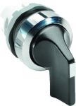 ABB M2SS6-20B Переключатель (длин. ручка) черный без подсветки 2-х позиц. (корпус) с возвр.
