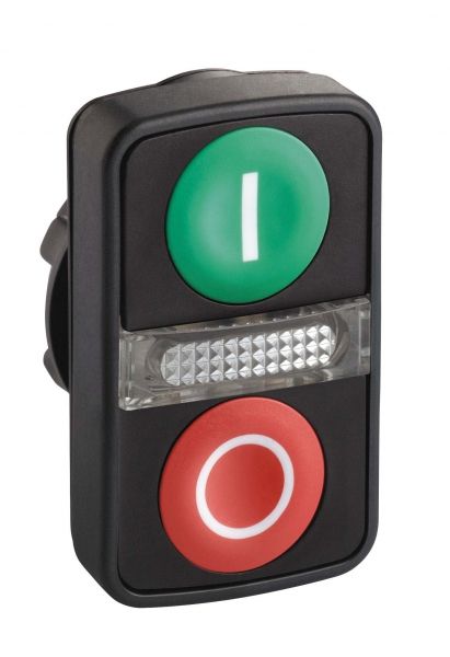 SE XB5 Головка кнопки двойная с маркировкой, с подсветкой