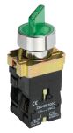 IEK Переключатель LAY5-BK2365 2 положения зеленый