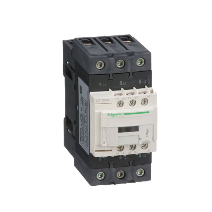 SE Contactors D Контактор 3P Everlink AC3 440В 65A катушка управления 120В AC 50/60Гц (LC1D65AG7)