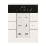 ABB SBR/U6.0.1-884 Регулятор комнатной температуры, 6-клавишный, белый бархат