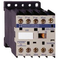 SE Contactors K Контактор бесшумный 3P,1 2A, НЗ, 220V50/60Гц (CA2KN22B7)