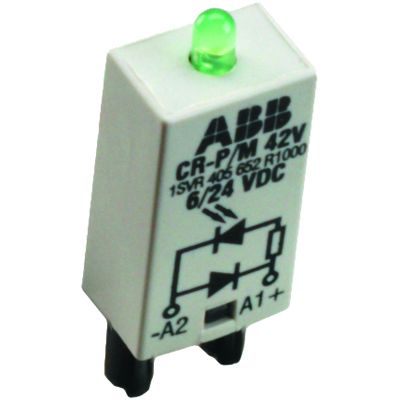 ABB CR-P/M-92CV Варистор с индикацией, зеленый 110-230B AC/DC для реле CR-P, CR-M
