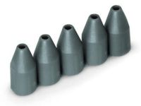 Wago стопор изоляции 0.75 - 1 мм? 5 штук / полоса, темно-серые 2002-172