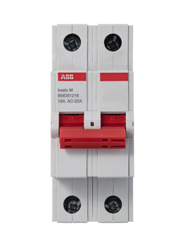ABB Basic M Выключатель нагрузки 2P, 16A, BMD51216