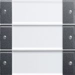 Gira KNX S-55 Антрацит Комплект клавиш 3 шт. к сенс. выключателям Basis 511100,Komfort 513100 Gira KNX S-55 Антрацит Комплект клавиш 3 шт. к сенс. выключателям Basis 511100,Komfort 513100