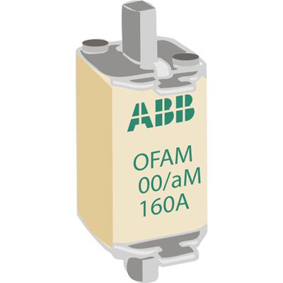 ABB OFAA00AM125 Предохранитель 125А тип аМ размер00, до 690В