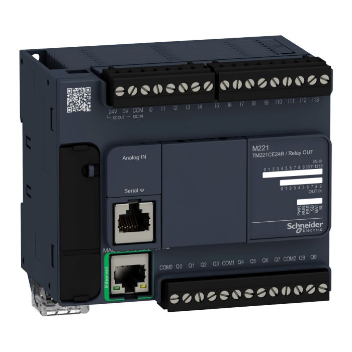 SE M238 Блок базовый компактный M221-24IO реле Ethernet