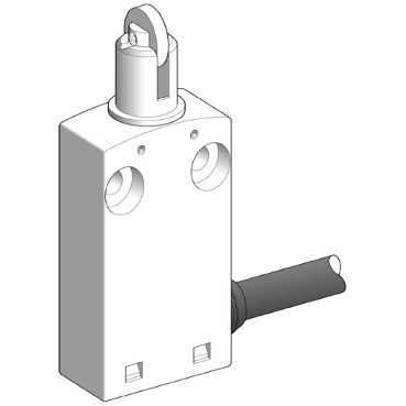 SE Выключатель концевой 1НО1НЗ с кабелем 1м XCMN2103L1
