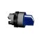 SE Головка переключателя синяя ZB5AD506