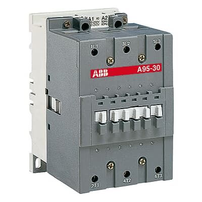 ABB UA Контактор UA95-30-00 (для коммутации конденсаторов мощностью до 60кВар) катушка управления 380-400В AC