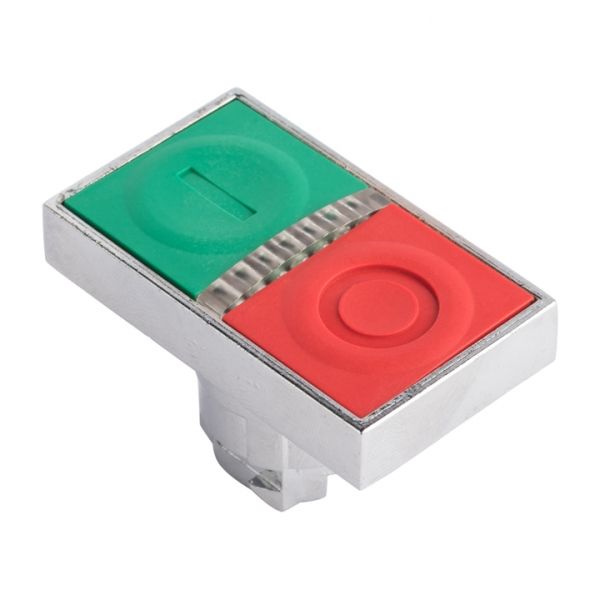 EKF PROxima Исполнительный механизм кнопки XB4 'пуск-стоп' плоский возвратный без фиксации, с подсветкой