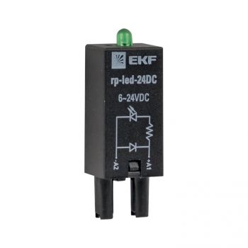 EKF Averes Модуль светодиодный 24 VDC для промежуточных реле RP