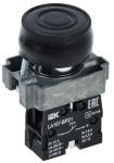 IEK Кнопка LA167-BP21 d=22мм 1з черная