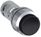 ABB Кнопка CP3-30B-20 черная с выступающей клавишей без фиксации 2НО ABB Кнопка CP3-30B-20 черная с выступающей клавишей без фиксации 2НО