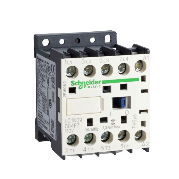 SE Contactors K Контактор 4P (2 НО + 2 НЗ), AC1.25A, 48V 50/60 Гц, зажим под винт