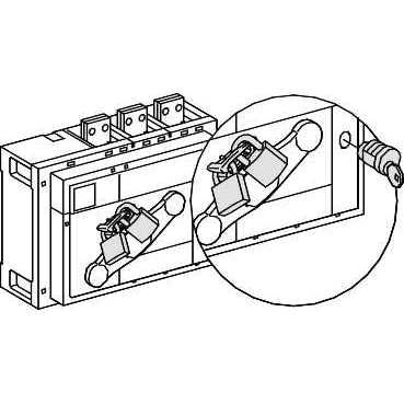 SE Interpact INS/INV Механизм приспособления для встр. замка INS630B-2500