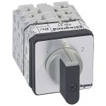 Legrand Переключатель на 2 направления с положением ''0'', 45° PR 21 3П 6 контактов крепление на дверце