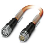 Phoenix Contact K-5E-M23 M9/5,0-C02/M23 F8 Штекерный разъем, пластиковая заливка с обеих сторон