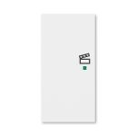 ABB EPJ Levit белый / белый Клавиша двойная левая с симв. сцены, f@h, белый ABB EPJ Levit белый / белый Клавиша двойная левая с симв. сцены, f@h, белый