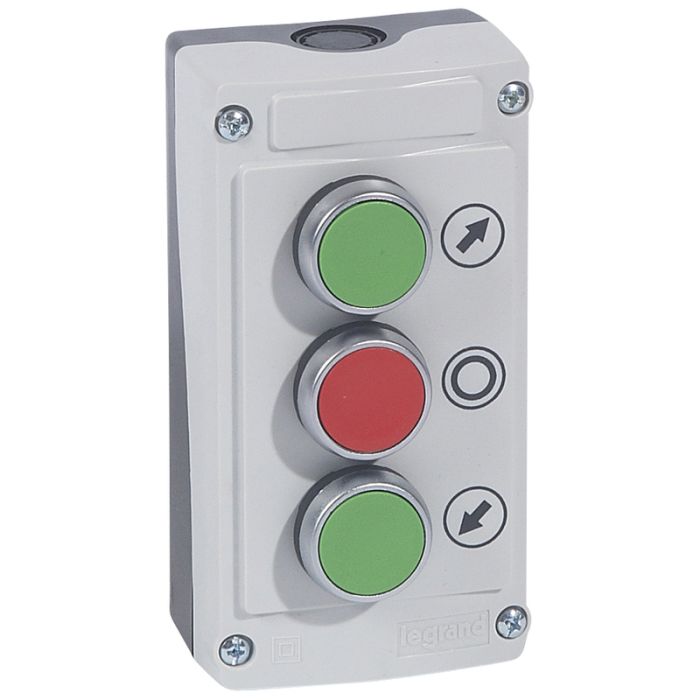 Legrand Osmoz Пост управления кнопочный с 3-мя кнопками
